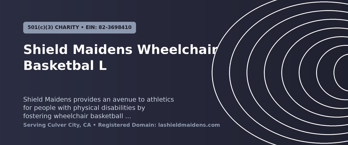 Shield Maidens Wheelchair Basketbal L Banner